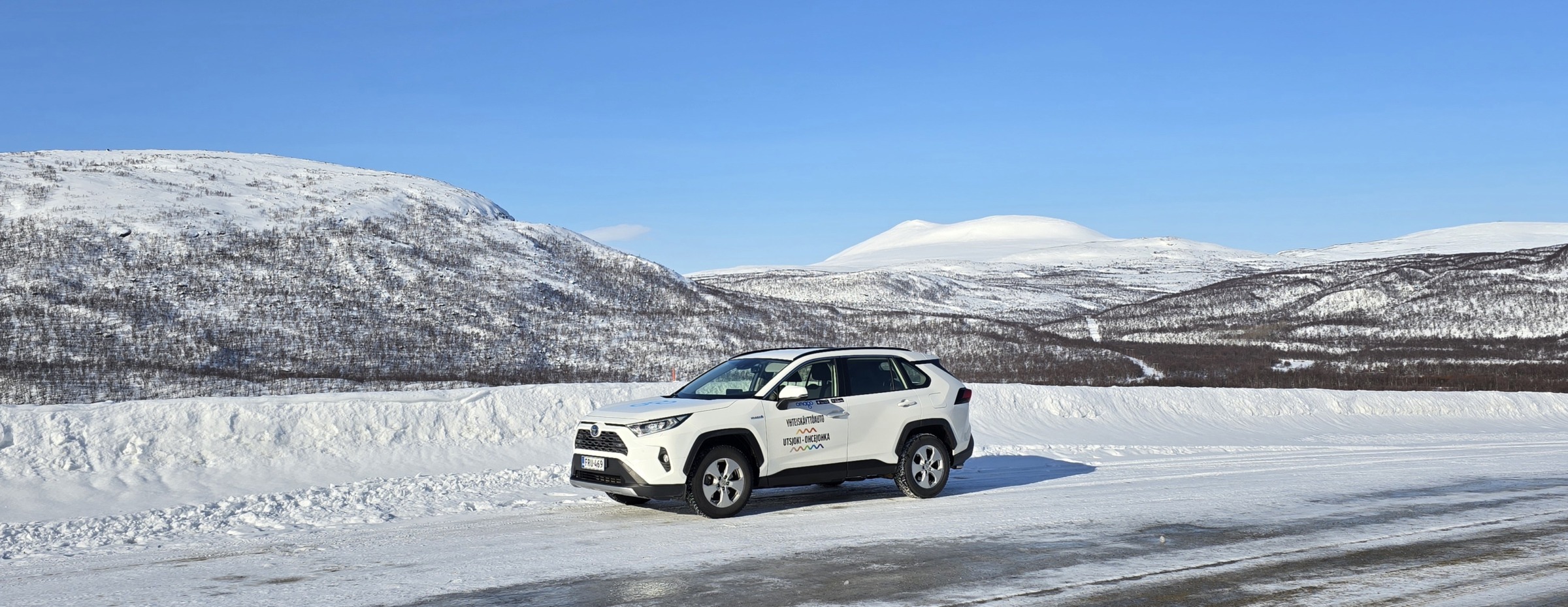 Utsjoen yhteiskäyttöauto 2